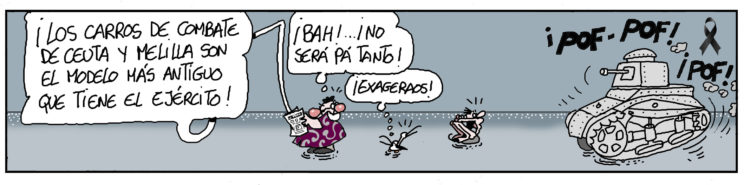 viñeta tanques