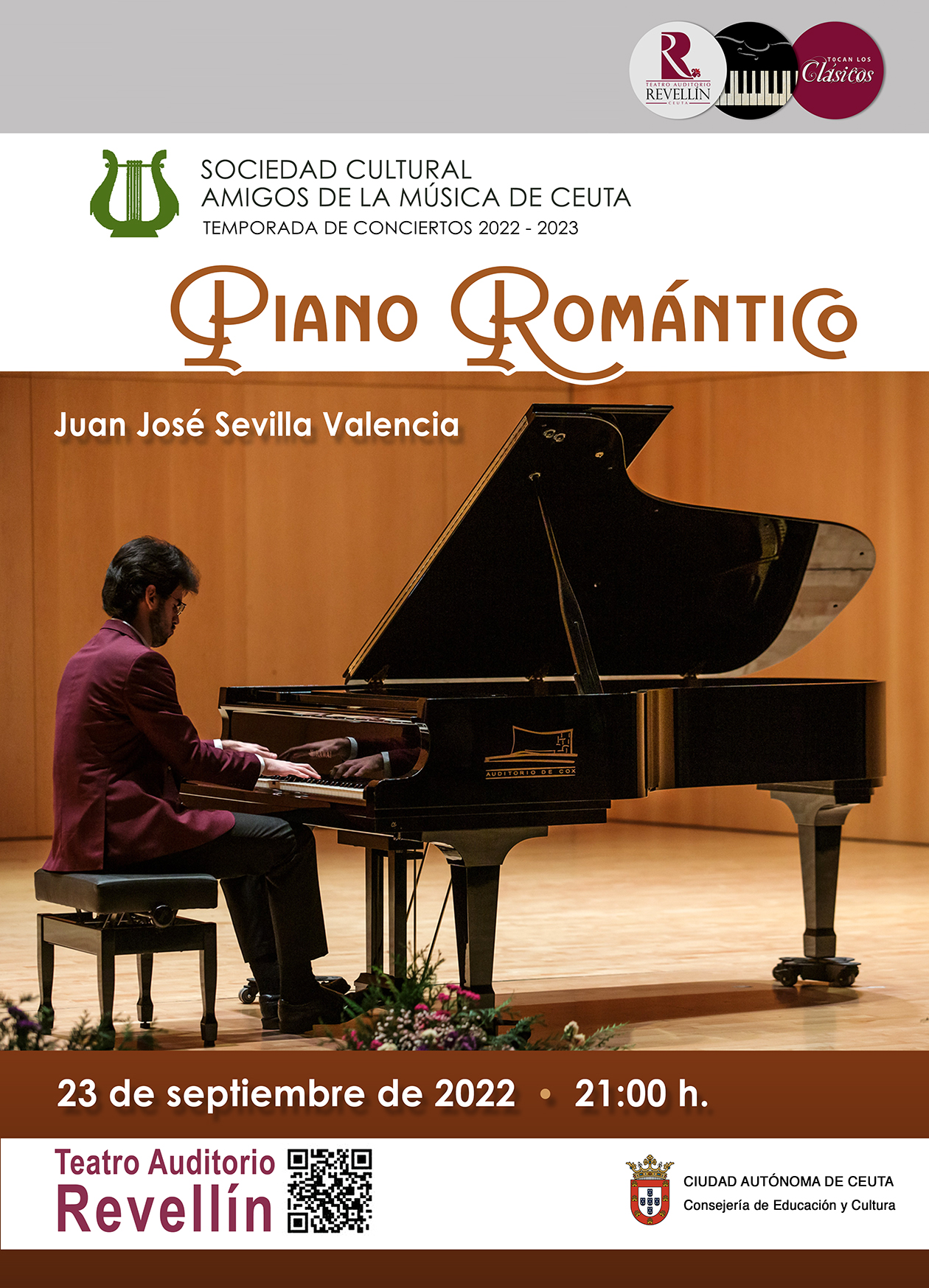 CARTEL PIANO ROMANTICO