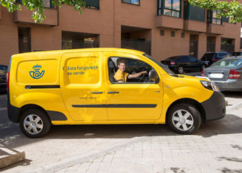 Furgoneta electrica correos