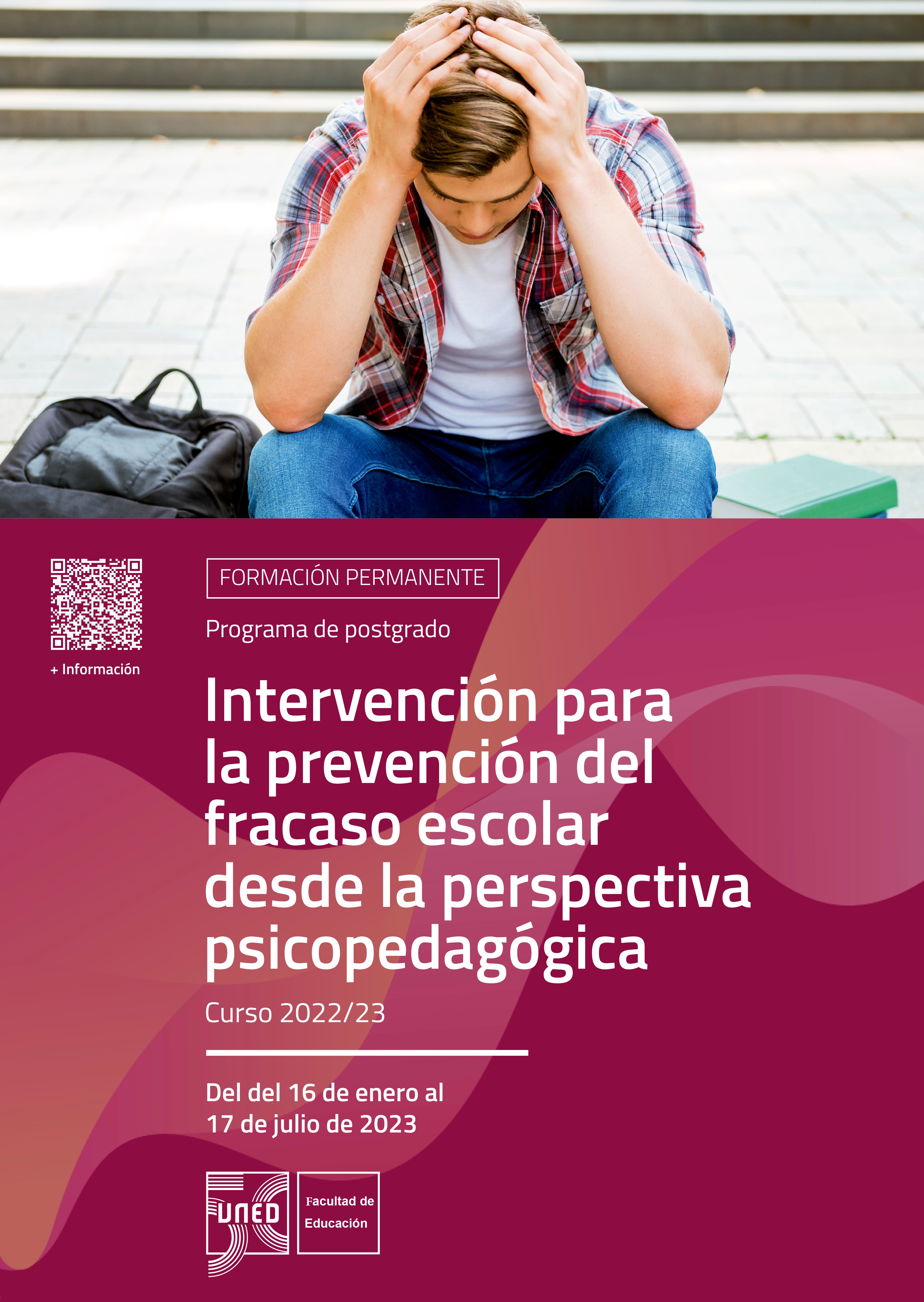 cartel-curso-prevencion-fracaso-escolar-uned