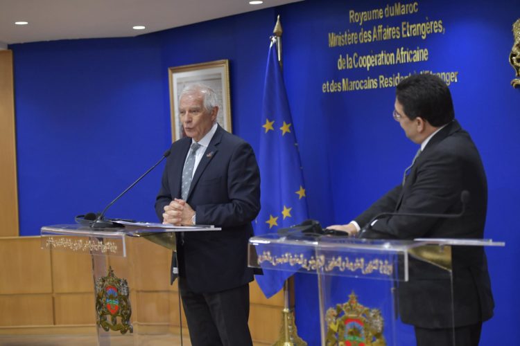 EU-Moroccan dialogue, EU high Representative Josep Borrel in Rabat