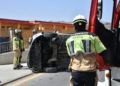 bomberos-accidente-principe-felipe-coche-volcado-2