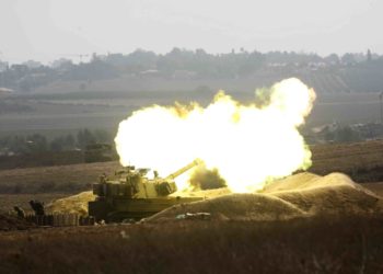israel-artilleria-gaza