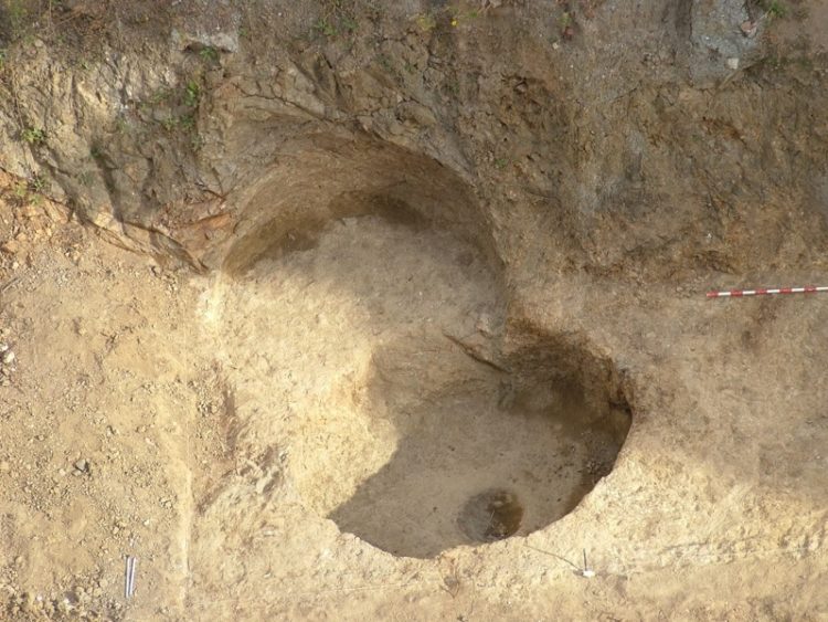 Fig. 2.- Vista aérea de la gruta artificial.