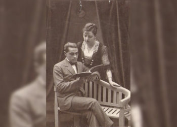 Dolores y su marido Sánchez Prado (Archivo: Familia Sánchez Pardo).