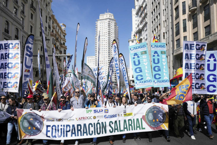 manifestacion-madrid-policias-nacionales-guardias-civiles