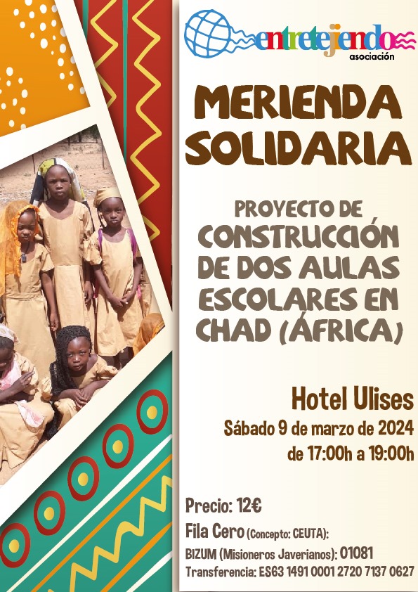 merienda-solidaria-construccion-aulas-escolares-chad-asociacion-entretejiendo