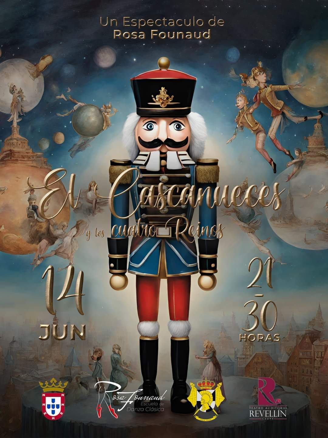 cartel-escuela-rosa-founaud-espectaculo-cascanueces-cuatro-reinos
