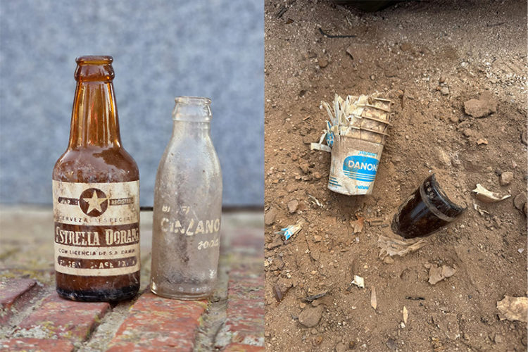 botellines-estrella-dorada-bitter-cinzano-soda-envases-yogurt-decadas