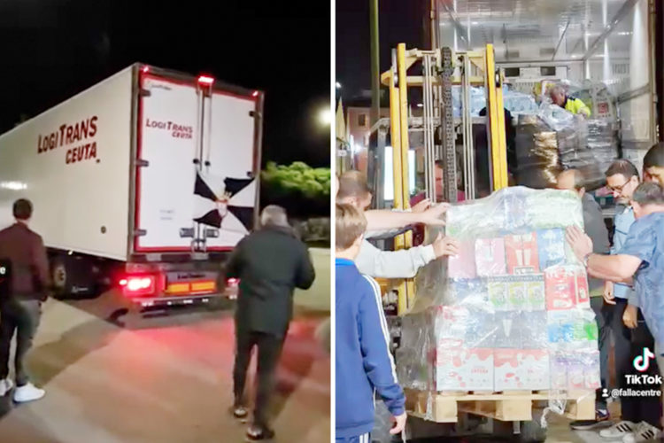 camion-logitrans-banco-alimentos-ayuda-valencia-dana