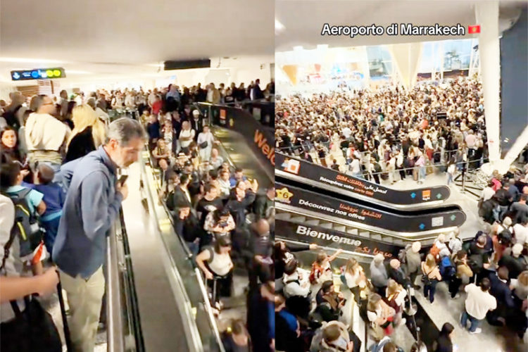 aglomeracion-viral-control-pasaportes-aeropuerto-marrakech
