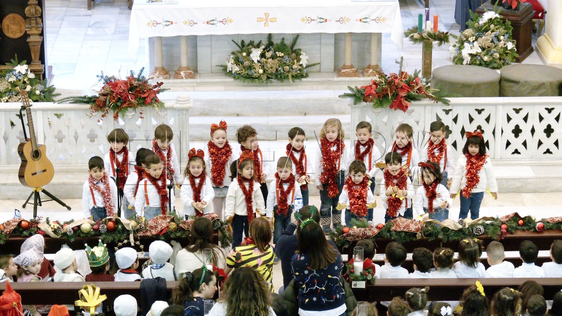 alumnos-colegio-san-agustin-concurso-villancicos-iglesia-san-francisco
