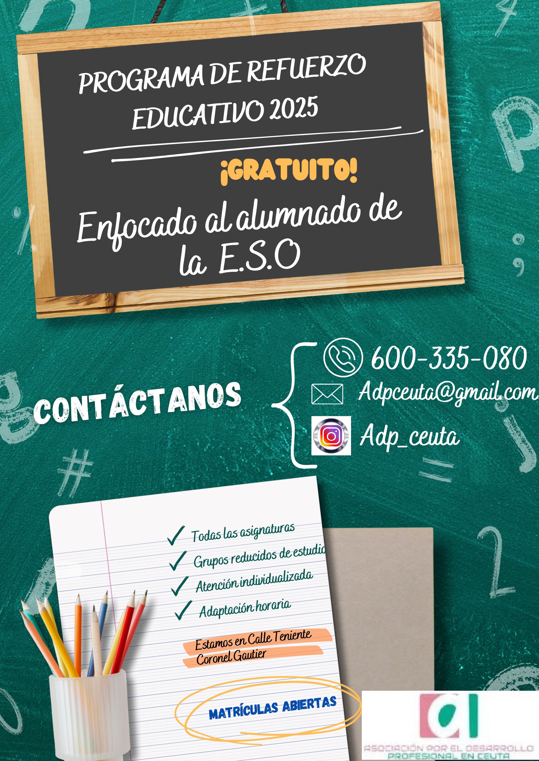 clases-refuerzo-educativo-asociacion-desarrollo-profesional