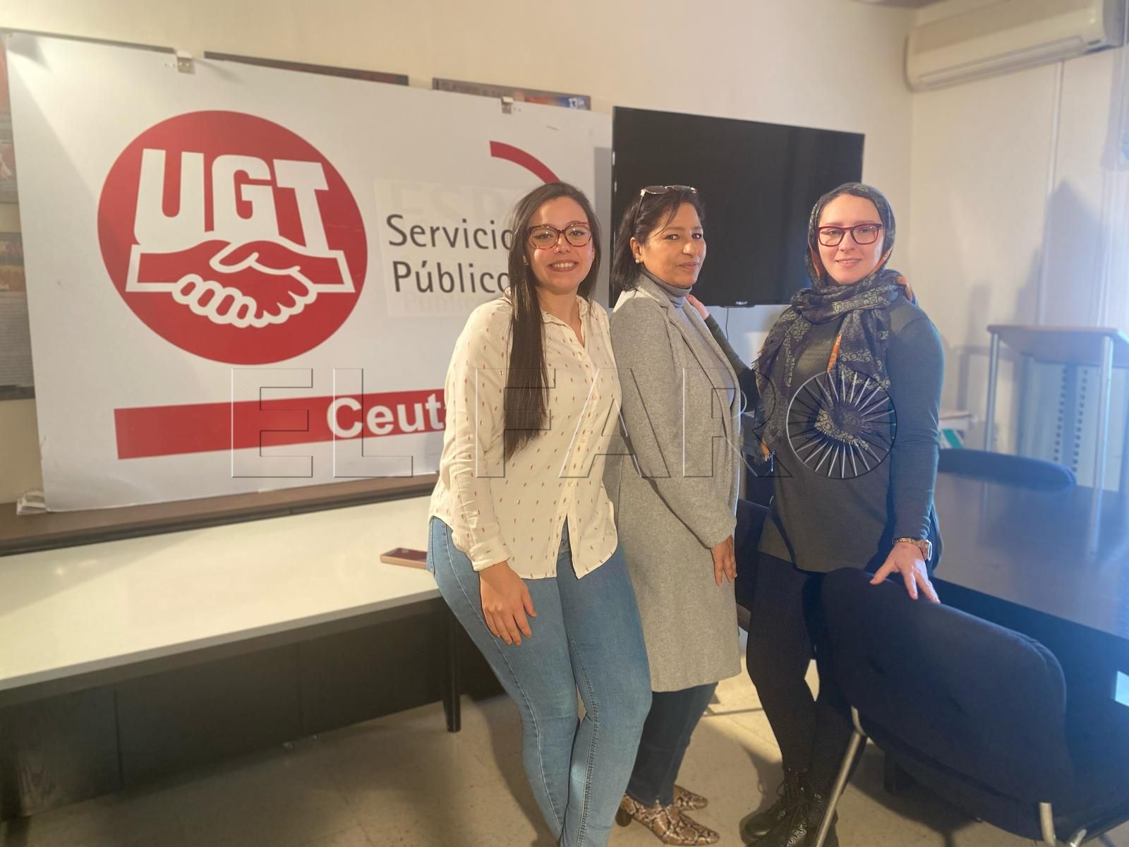 Buchra-Mohamed-Mohamed-Hafida-Mohamed-Mohamed-Hayar-Amar-Azouagh-trabajadoras-UGT
