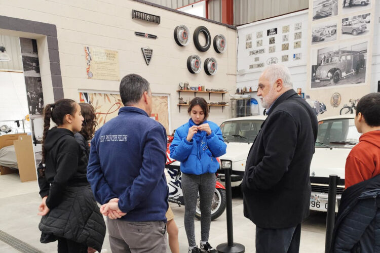 visita-museo-coches-clasicos-colegio-principe-felipe