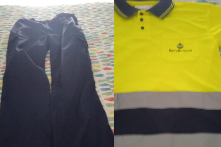 servilimpce-entrega-empleados-material-caducado-ropa-sin-reflectantes